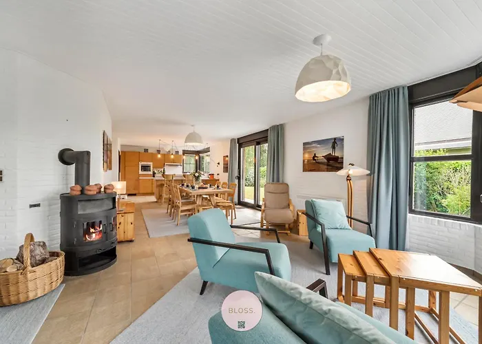 Stuifduinenhuis By Bloss, Villa Aan De Duinen Met Grote Tuin