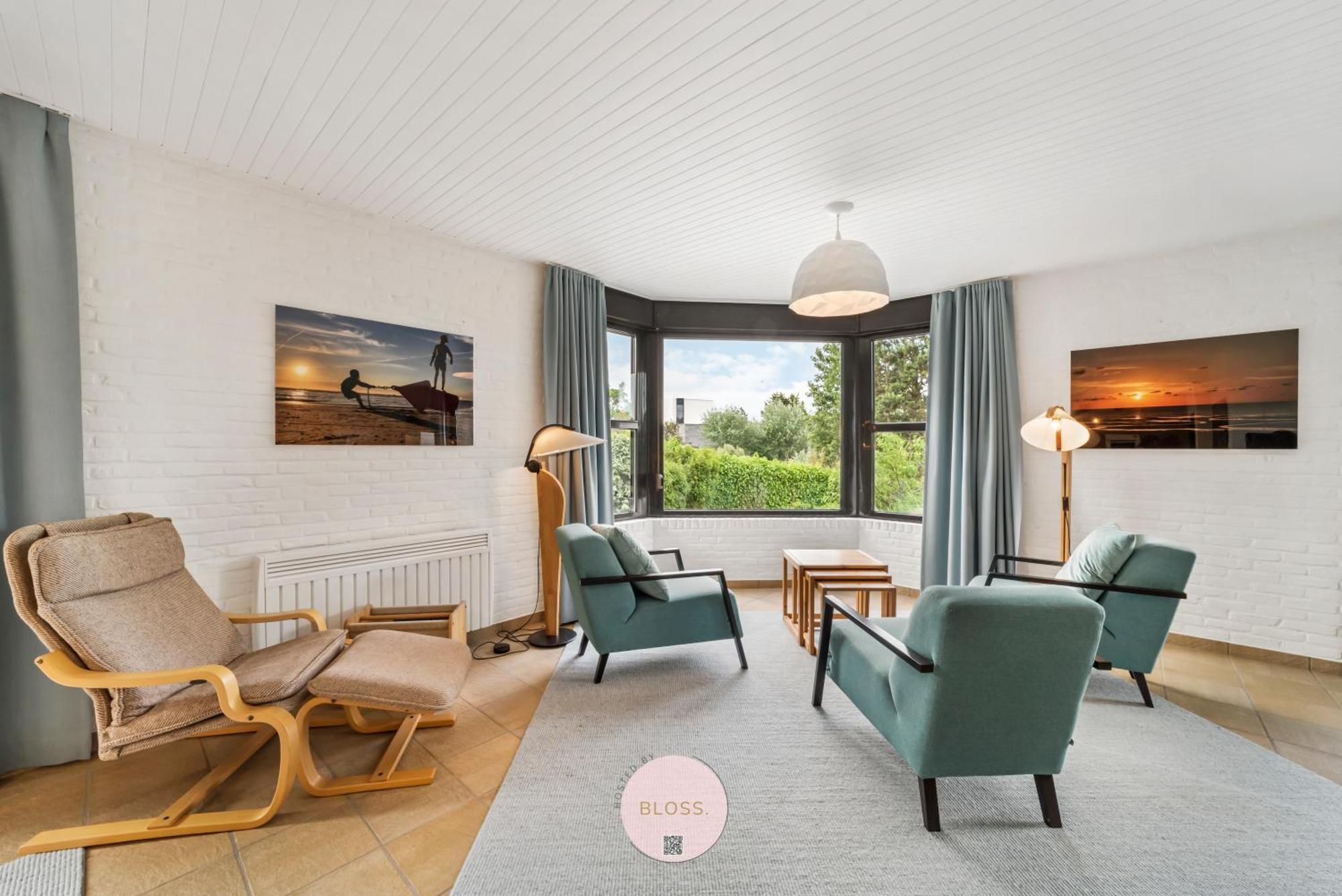 Stuifduinenhuis By Bloss, Aan De Duinen Met Grote Tuin Coxyde